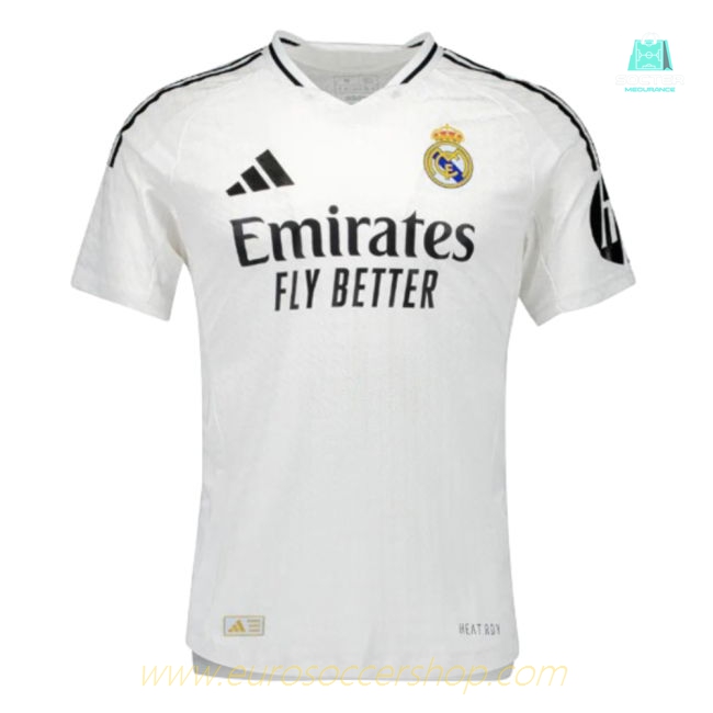 2024-2025 Real Madrid Authentic Home Shirt (Vini Jr. 7)