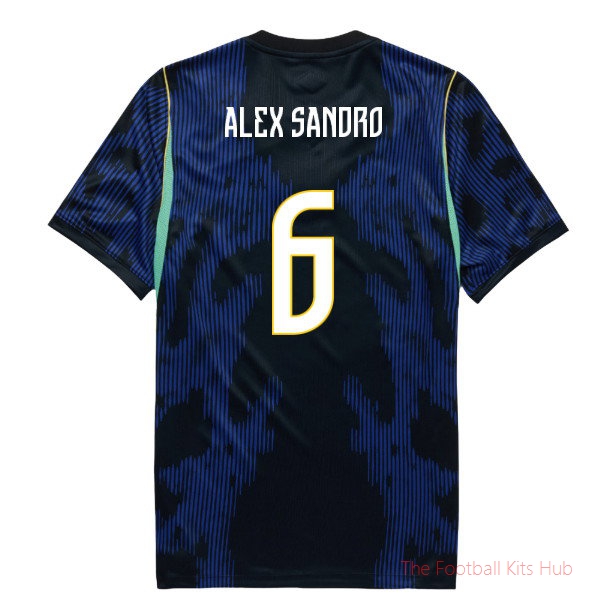 Fan Edition Brazil 2026-2027 Away Shirt (Womens) (Alex Sandro 6)