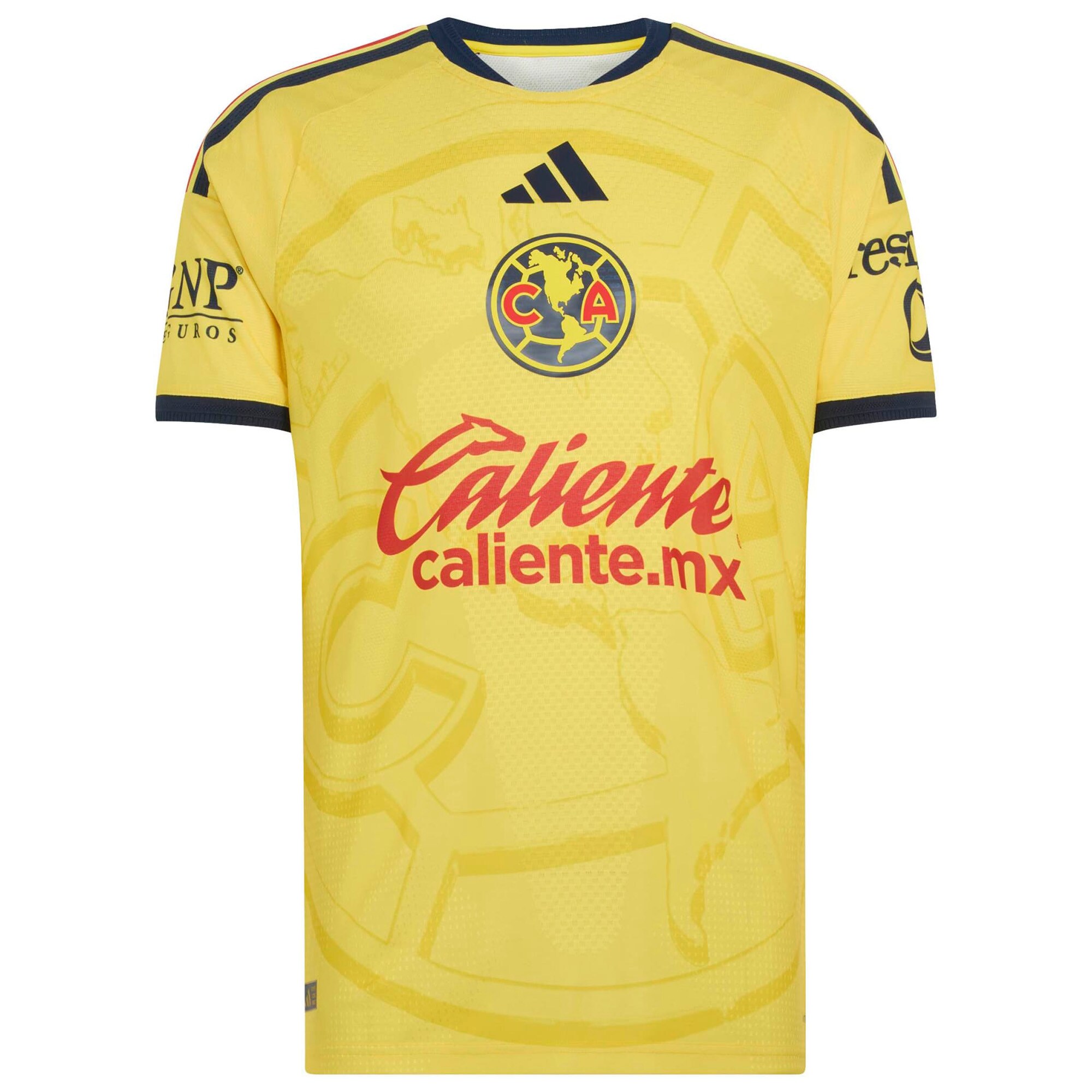 [SJH] Club America 2026/27 Home On-Field Authentic Jersey - Yellow