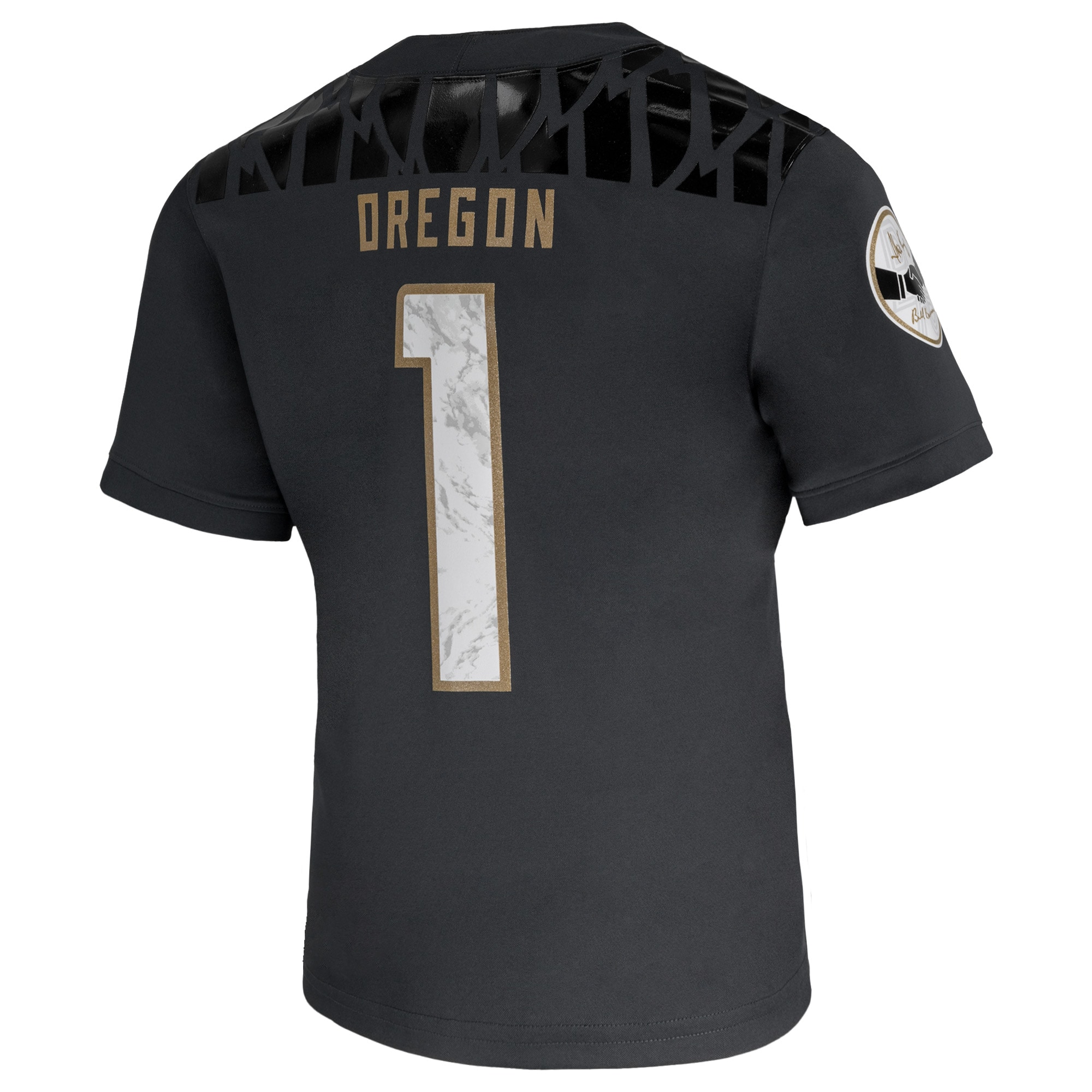 [NJP] Oregon Ducks Toddler Shoe Duck Vapor Fusion Jersey - Anthracite
