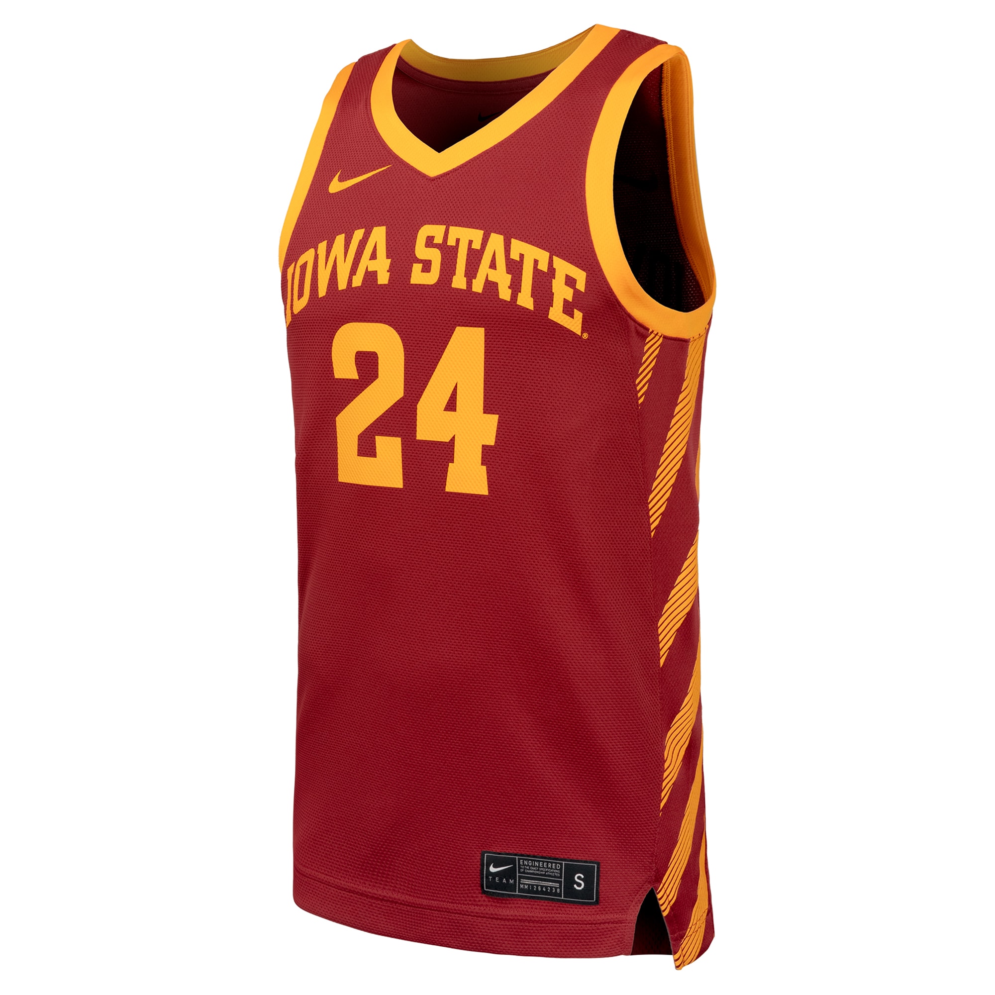 [DDG] Iowa State Cyclones Replica Basketball Jersey - Cardinal