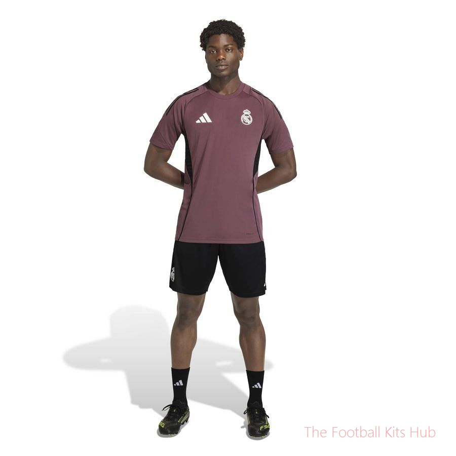 Real Madrid Training T-Shirt Tiro 25 - Purple