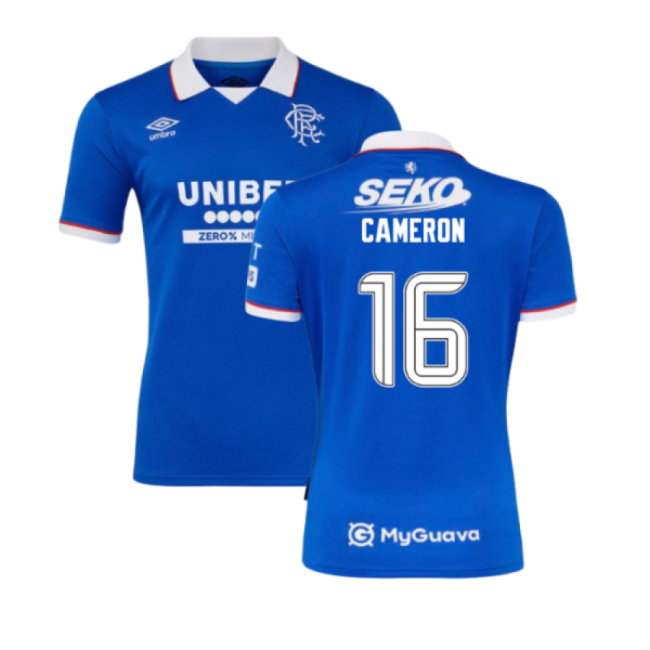 Durable 2025-2026 Rangers Home Home Cameron 16 With Retro Design -