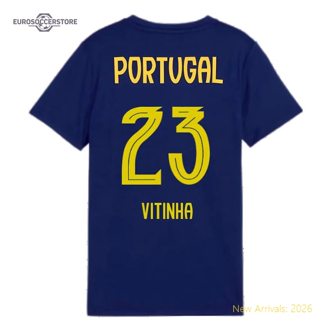 2025-2026 Football Team Kids Child-friendly Vitinha Jersey Climacool
