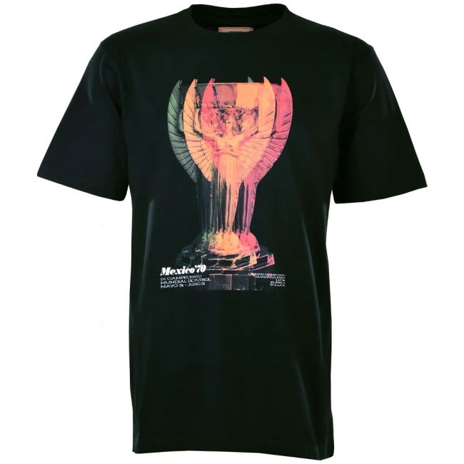 Top-Tier Pennarello: World Cup - Mexico 1970 T-Shirt - Black