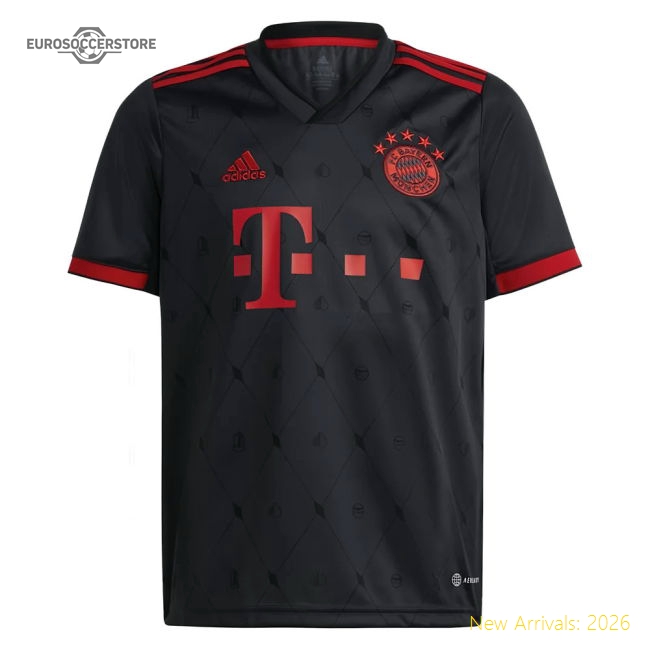 2022-2023 Bayern Munchen Third Soccer Shirt (Kids) (Davies 19)
