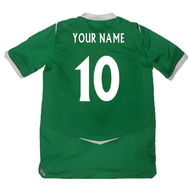 Northern Ireland 2008-09 Home Shirt ((Excellent) M) (Your Name)