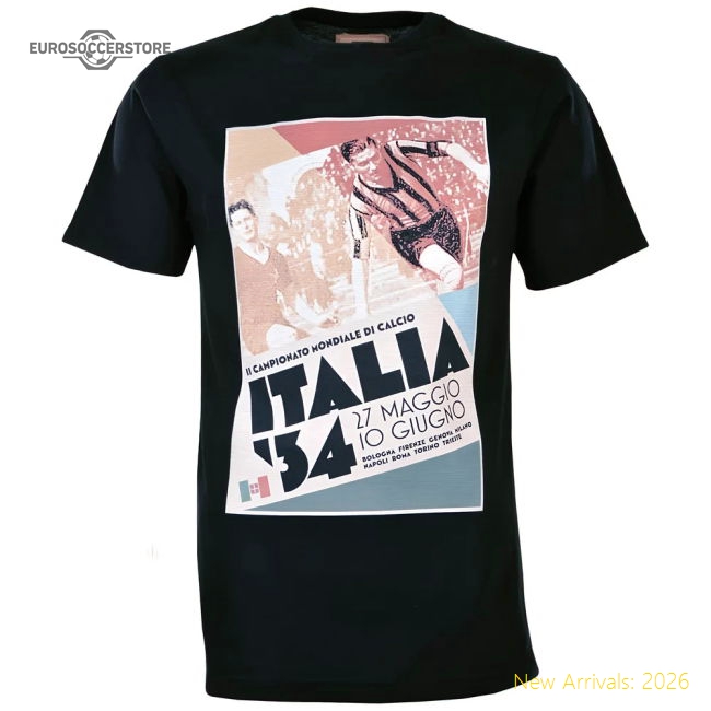 Italy 1934 Jersey Football Fan Apparel Game Day Apparel