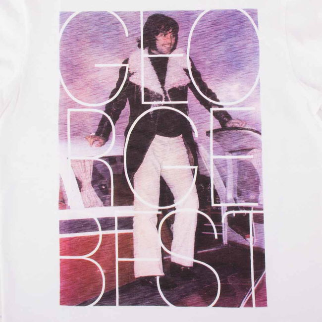 George Best Airlines T-Shirt (White) | Professional | Elite