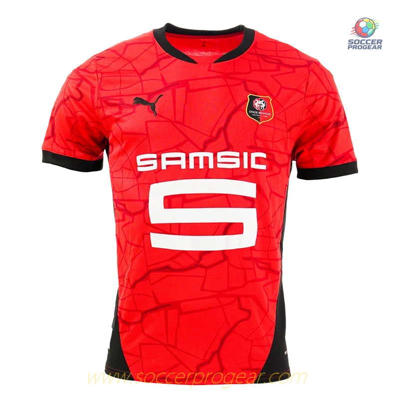 Stade Rennais Home Football Jersey 2024/25 Collection