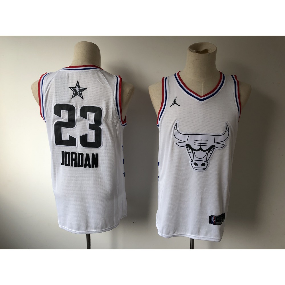Chicago Bulls 23 White Jersey - Basketball Fan Gear