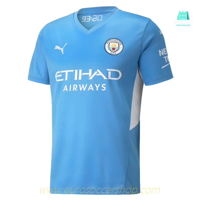 2021-2022 Man City Home Shirt