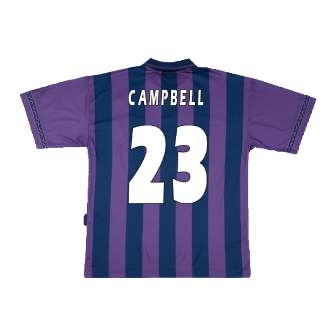 Official 1995-1996 Tottenham Away Pony Retro Shirt (campbell 23)