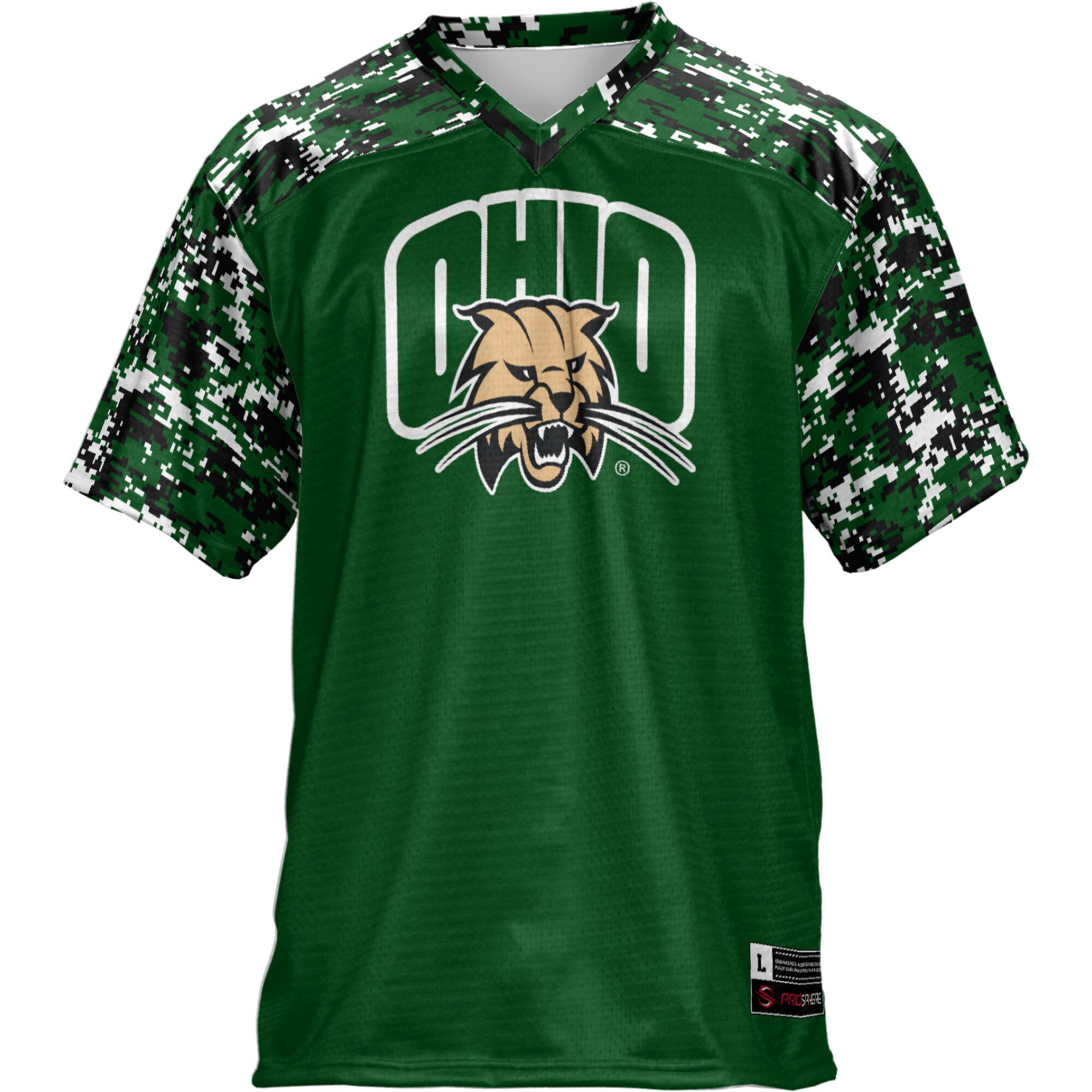 [DDG] Ohio Bobcats GameDay Greats Football Jersey - Green
