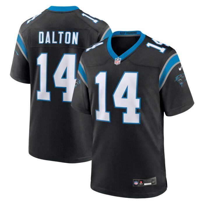None Men's Team Captain CAR Panthers Great Value Jersey for NFL Fans