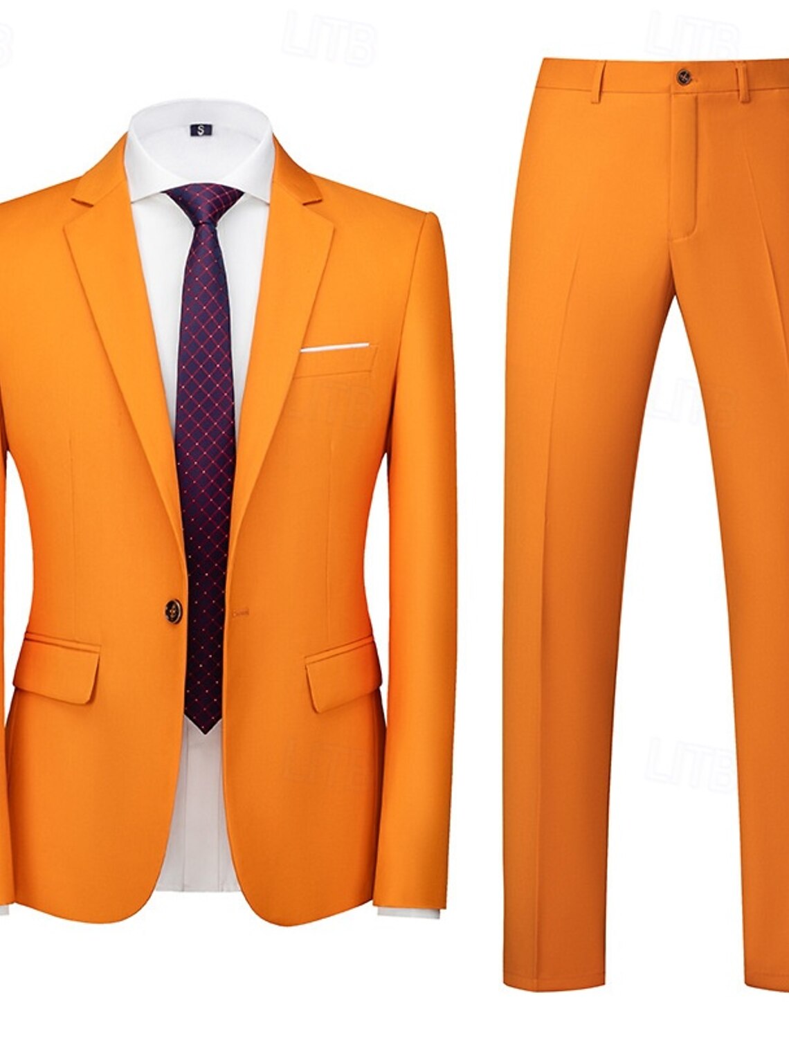 Men's Blazer Suits Business Cocktail Party Wedding 2 Piece Fashion