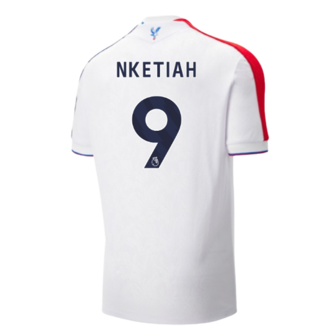 Elite 2025-2026 CRY Away Replica Jersey Nketiah 9 - Adults Rare F#423