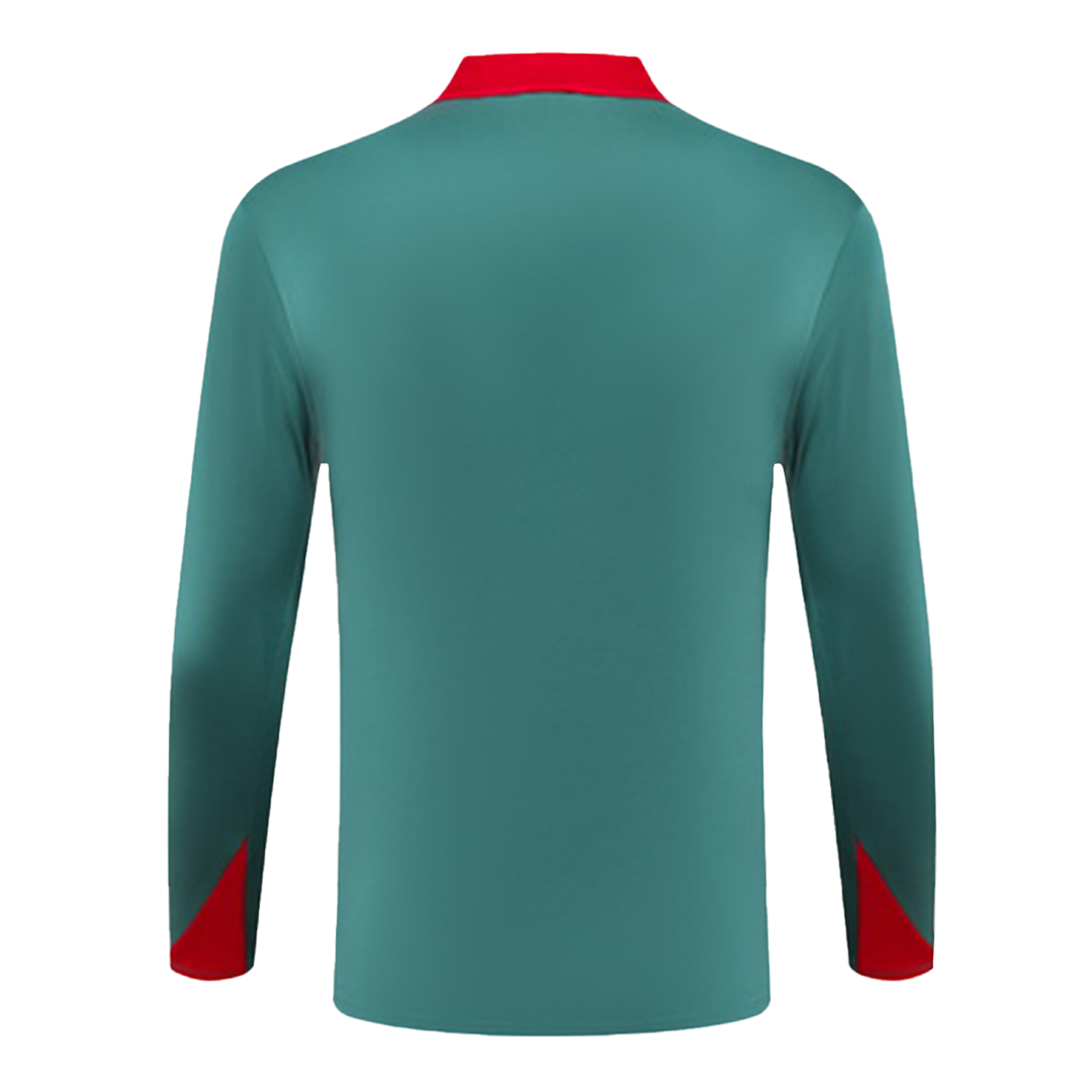 Liverpool Zipper Sweatshirt Kit(Top+Pants) 2024/25 Authentic Kit