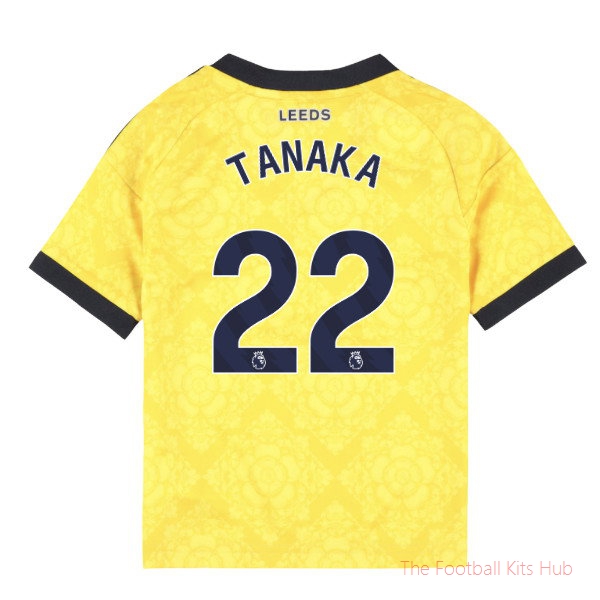 Leeds United Away Kit Tanaka #22 2026-2027 Mini Match Jersey