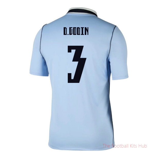 2026-2027 Uruguay Home Shirt (D.Godin 3)