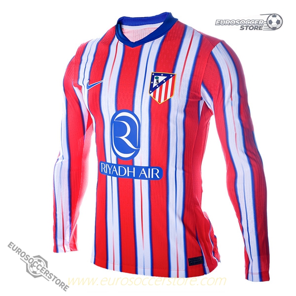 24-25 Atletico Madrid Home Long Sleeve R. DE PAUL 5 Jersey (Player Edition)