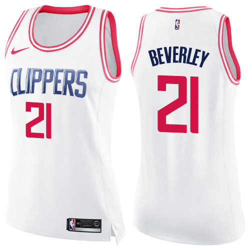 Clippers #21 Patrick Beverley Authentic 2024 Icon NBA Jersey - White