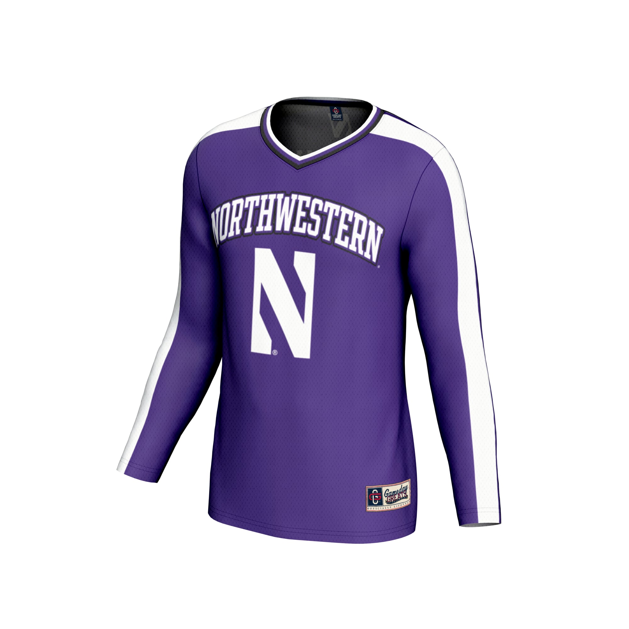 Northwestern Wildcats GameDay Greats Unisex NIL Pick-A-Player Collegiate Women's Volleyball Lightweight Fashion Jersey - Purple