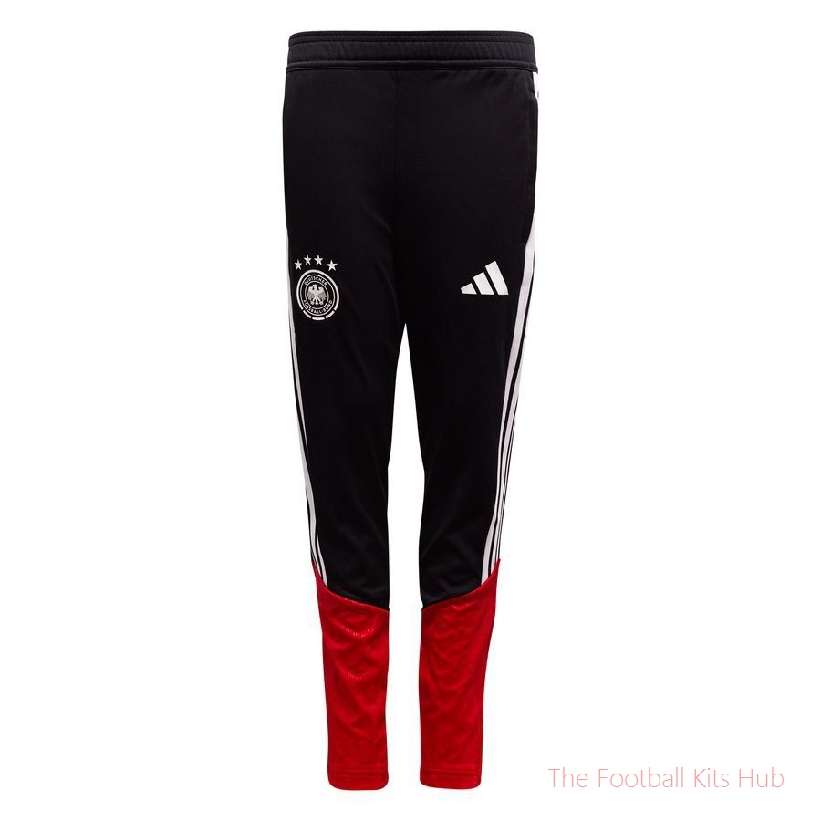 Germany Training Trousers Tiro 26 World Cup 2026 - Black Kids