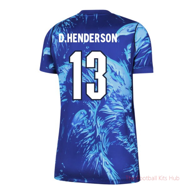 [SPK] 2026/27 England Home Goalkeeper Shirt Blue - Womens D.Henderson 13