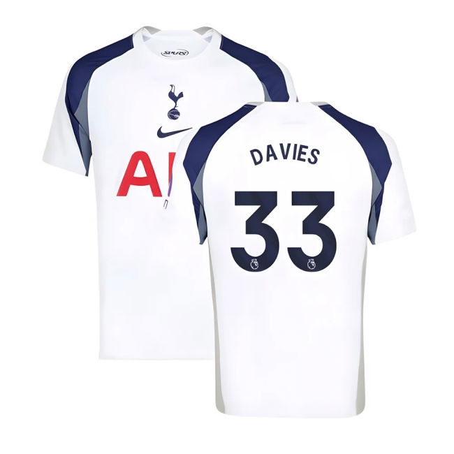 2025-2026 Tottenham Hotspur Home Shirt (Davies 33)