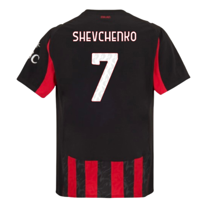 Loyal Acm Ac Milan Authentic Home Shirt Shevchenko #7 Premium Qual...