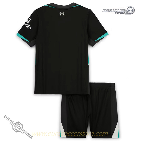 Children's Liverpool Away Football Jersey Kit 2024-2025 Season