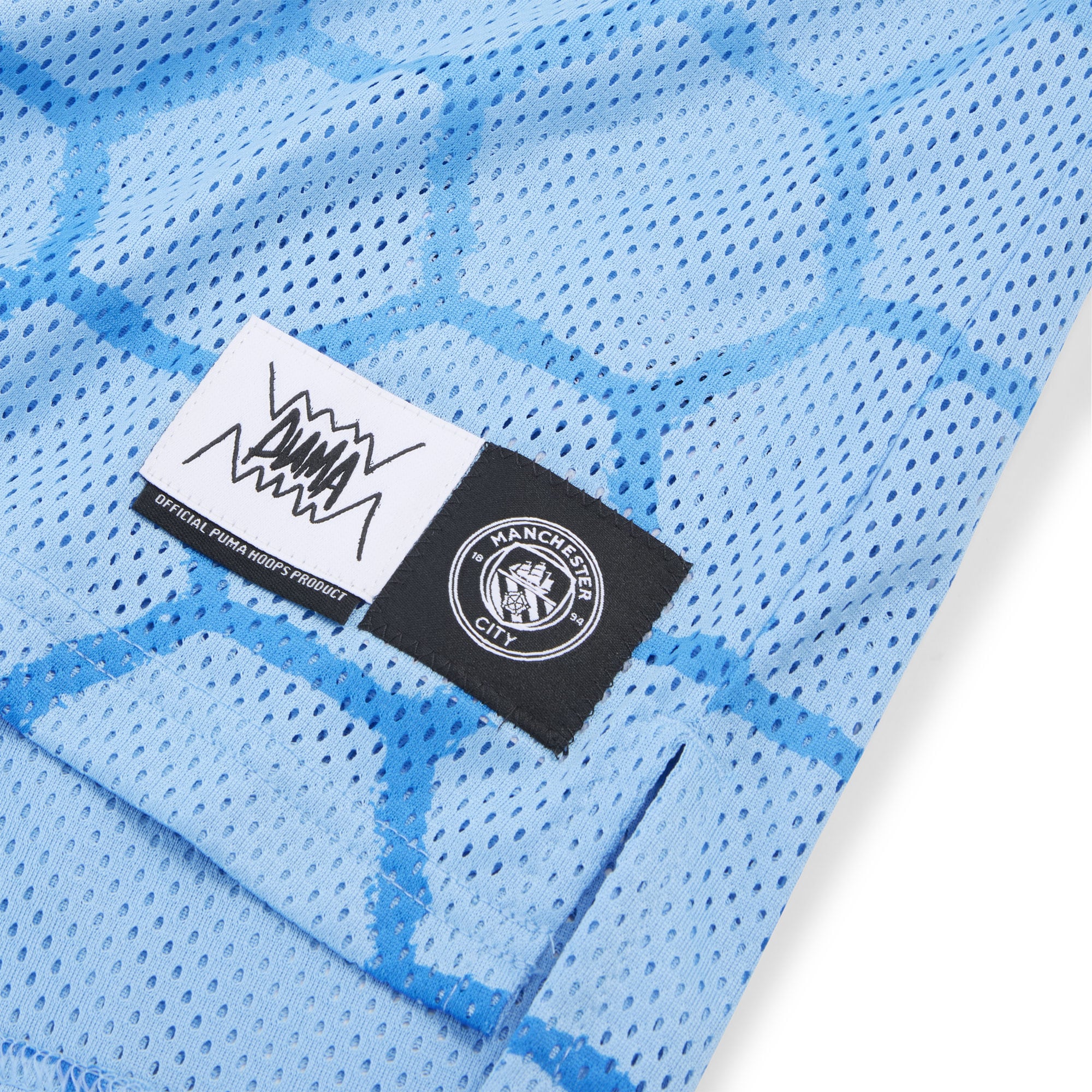 [SJH] Manchester City 2025 FIFA Club World Cup dryCELL Basketball Jersey - Light Blue