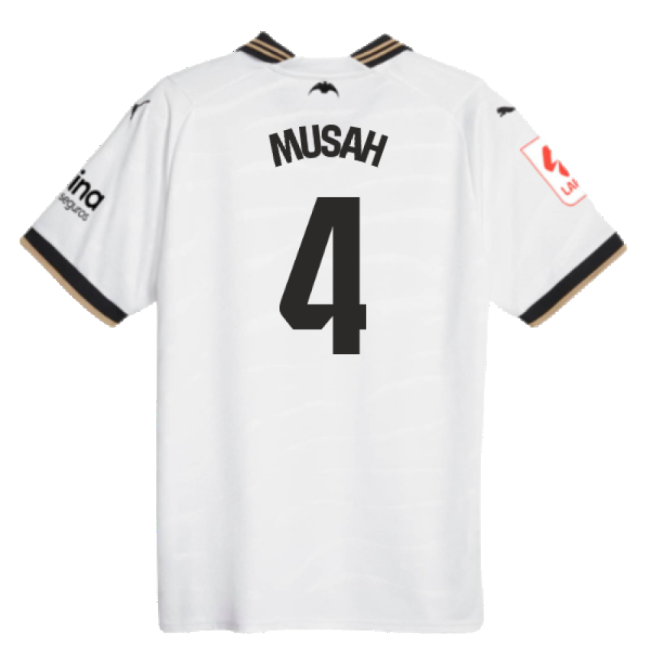 Official 2023-2024 Valencia Home Shirt (Kids) (Musah 4)