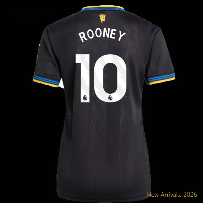 Man Utd Rooney Comfortable Womens Jersey Smart Fabric Comfortable