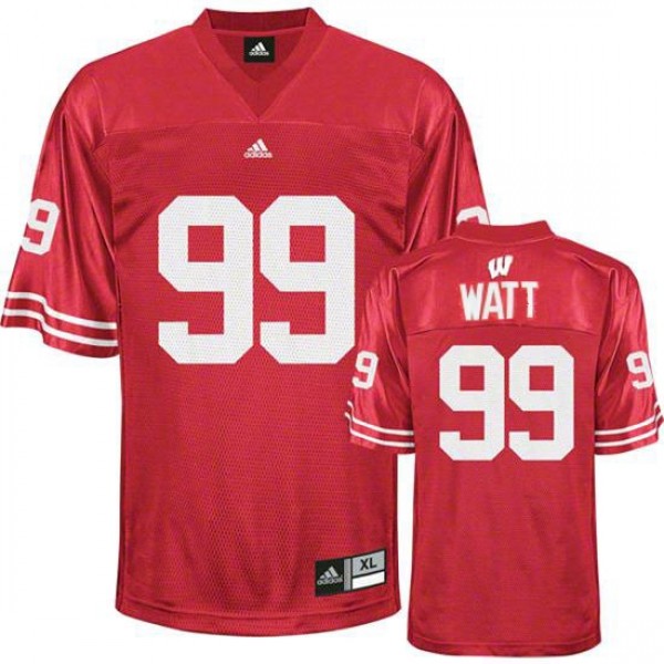 Men Top Program #99 J.j. Watt Men Red High Performance Jersey
