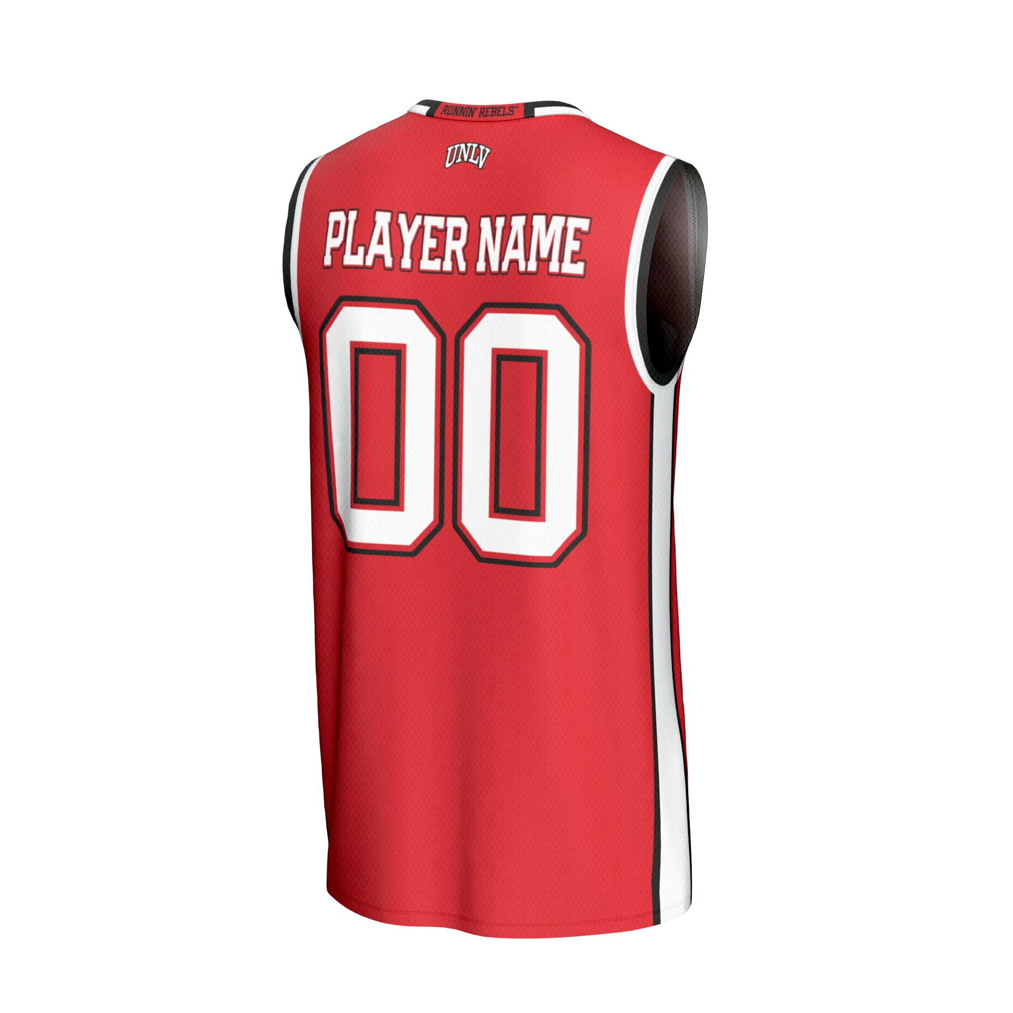 UNLV Rebels GameDay Greats Unisex Men's Basketball NIL Pick-A-Player Lightweight Men's Basketball Fashion Jersey - Scarlet