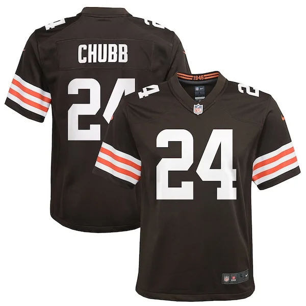 None Nick Chubb Game Jersey - Brown | NFL Player Jersey | NFL Football