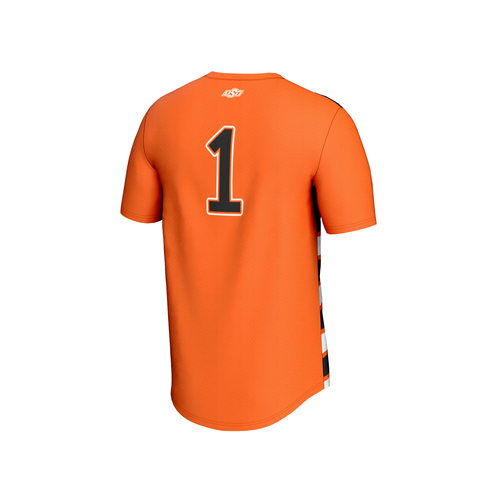 [SJH] Oklahoma State Cowboys GameDay Greats Unisex Lightweight Collegiate #1 Soccer Fashion Jersey - Orange