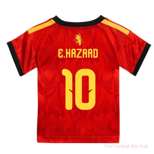 2026-2027 Belgium Home Baby Kit (E.Hazard 10)