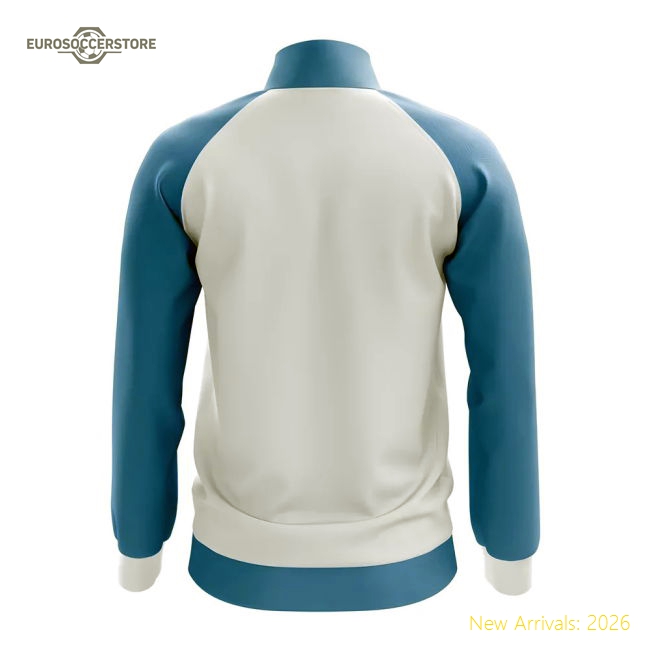 Azerbaijan Concept Football Track Jacket (White) - Kids