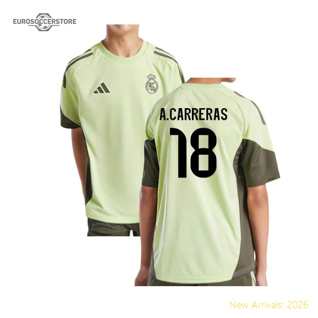 Excellent 2025-2026 Real Madrid Training Jersey (almost Lime)