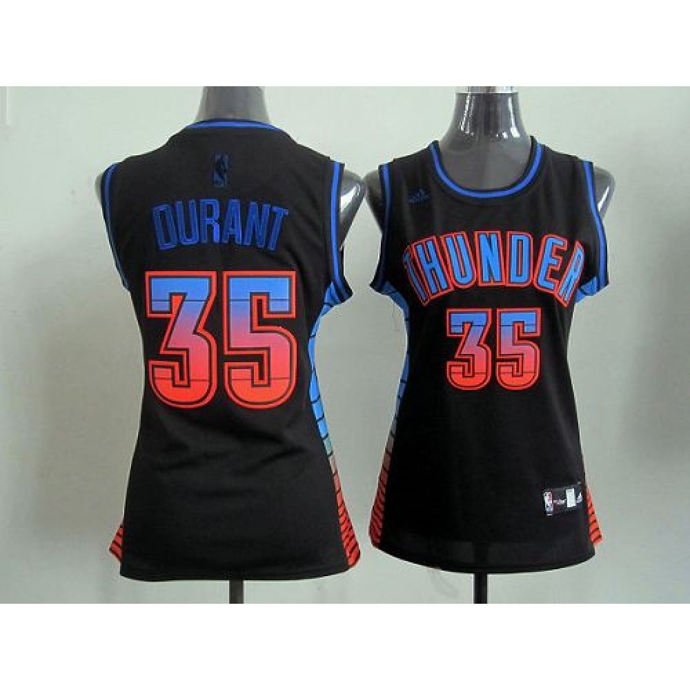 Game Day Premium Quality Men's OKC #35 Kevin Black Basketball Jersey