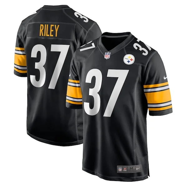 Top-Grade PIT Steelers Game Jersey - Black | NFL Fan Apparel