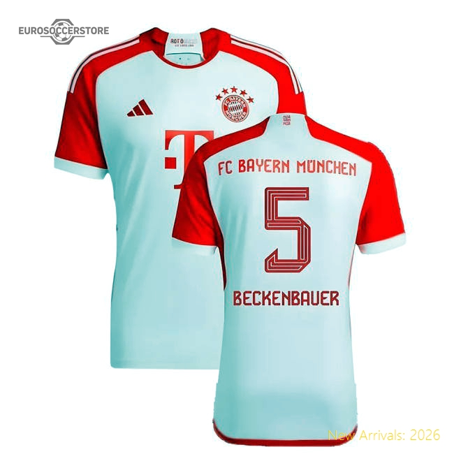 First-class 2023-2024 Bayern Munich First Jersey (beckenbauer 5)