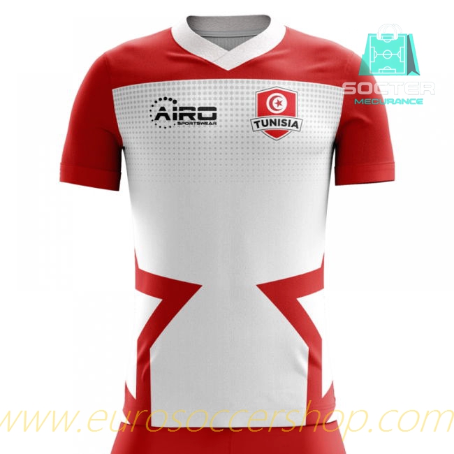 2025-2026 Season Genuine Tunisia Home Football Shirt Concept