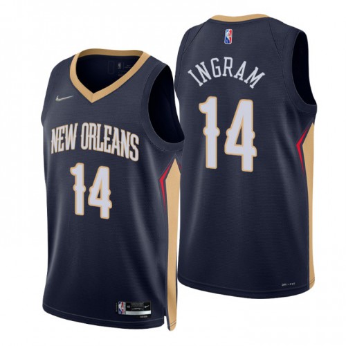 Nike Orleans Pelicans #14 Raptors Jersey - Polyester NBA Fan Apparel