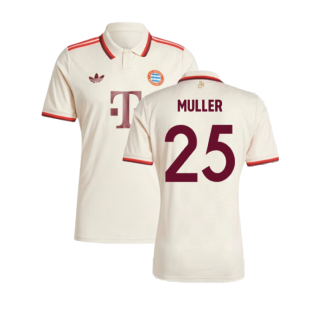Match Quality True Bayern Muller #25 2024-2025 Season Jersey
