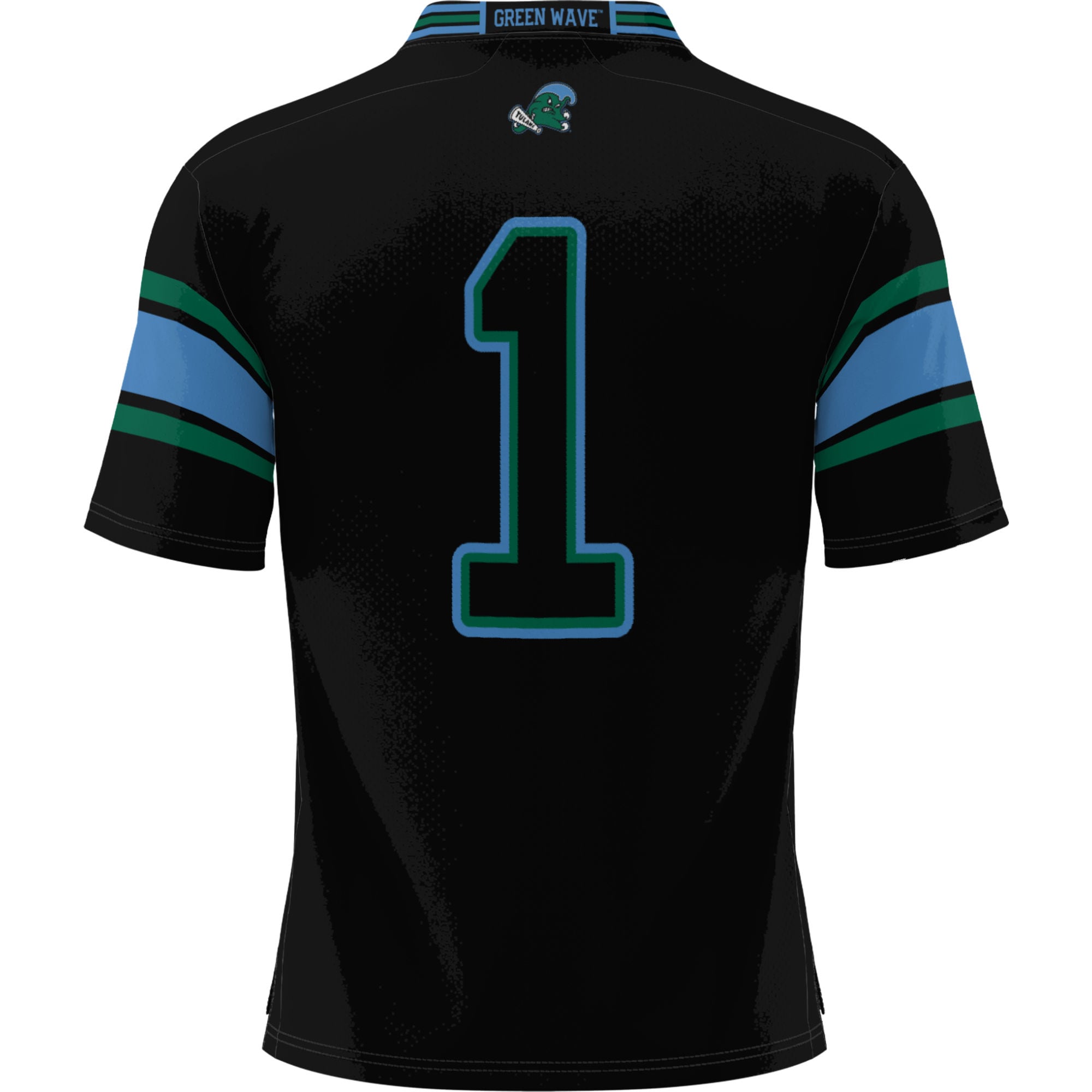 [NJP] Tulane Green Wave GameDay Greats Youth Football Jersey - Black