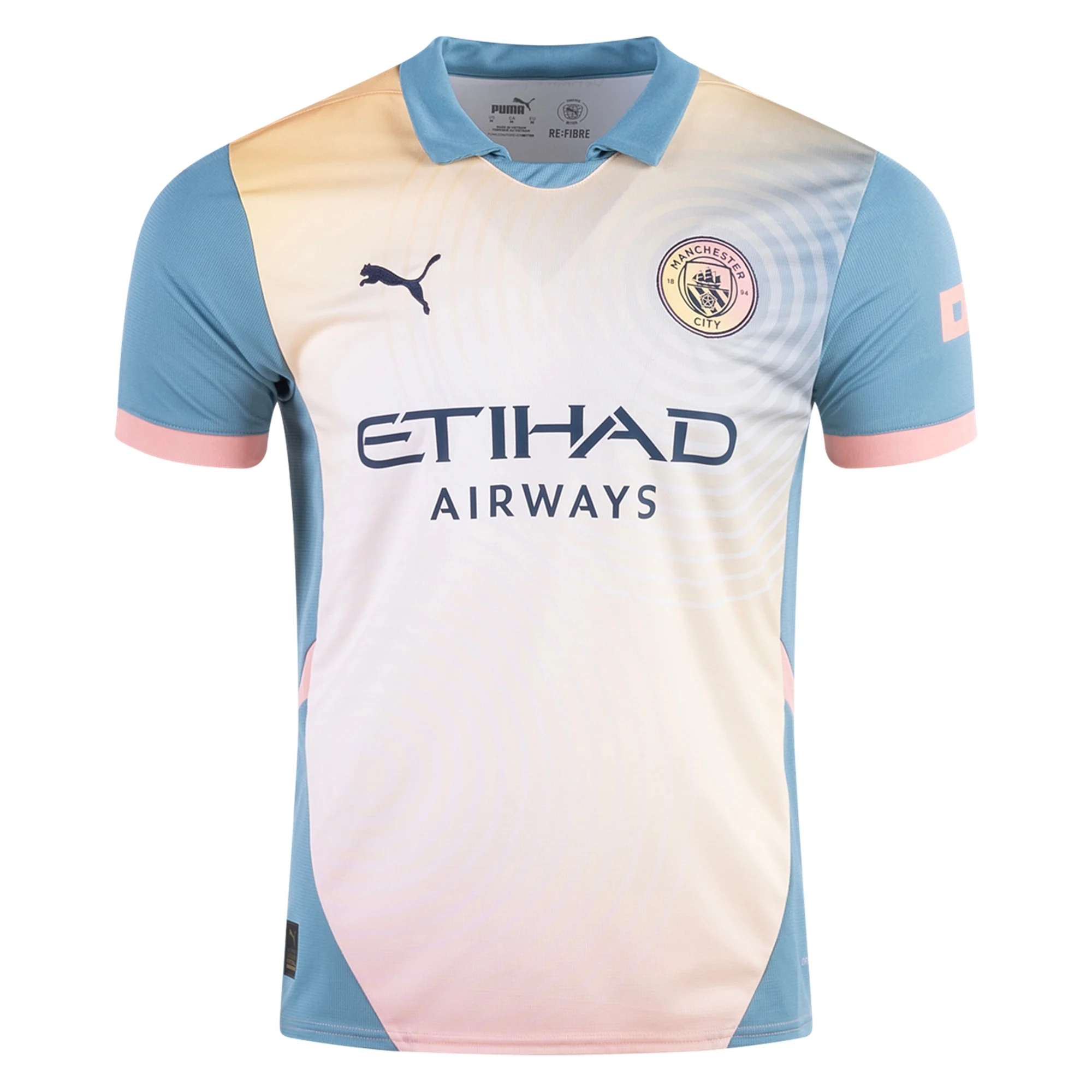 Manchester City Blue) 2024-2025 UCL Home Jersey – Authentic Shirt